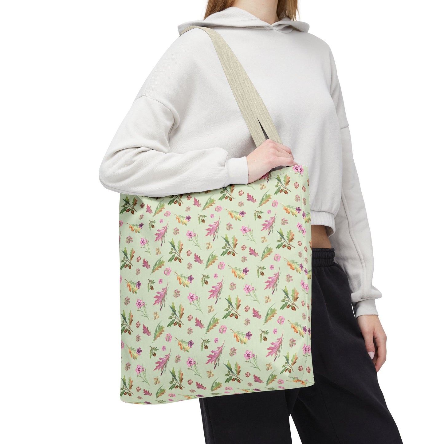 Floral Spring Pattern Tote Bag