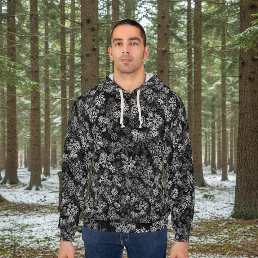 Midnight Snowflakes Hoodie