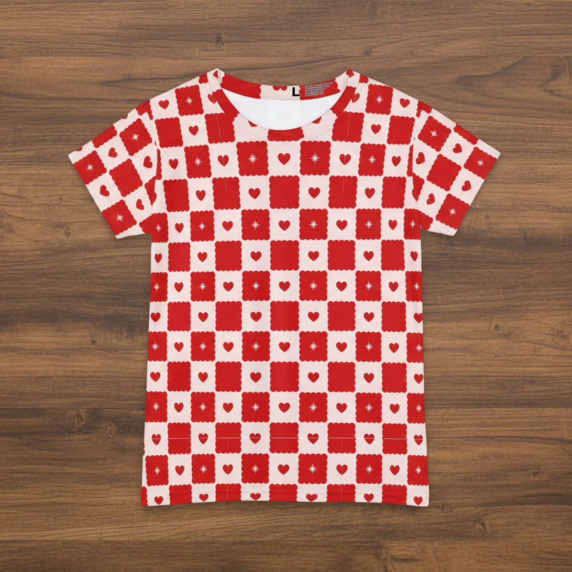 Women’s Hearts & Stars Short Sleeve T-Shirt