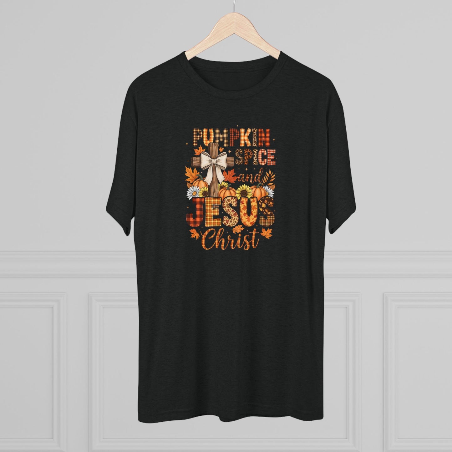 Pumpkin Spice and Jesus Christ Fall T-Shirt