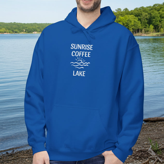 Sunrise Coffee Lake Hoodie