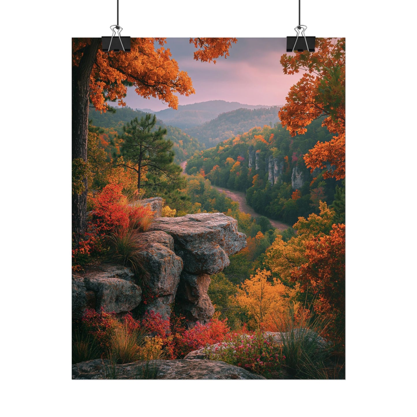 Lookout Rock – The Way to Wildwood Valley | Wildwood Art Print