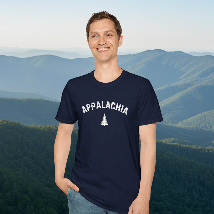 Appalachia Distressed Soft Style T-Shirt