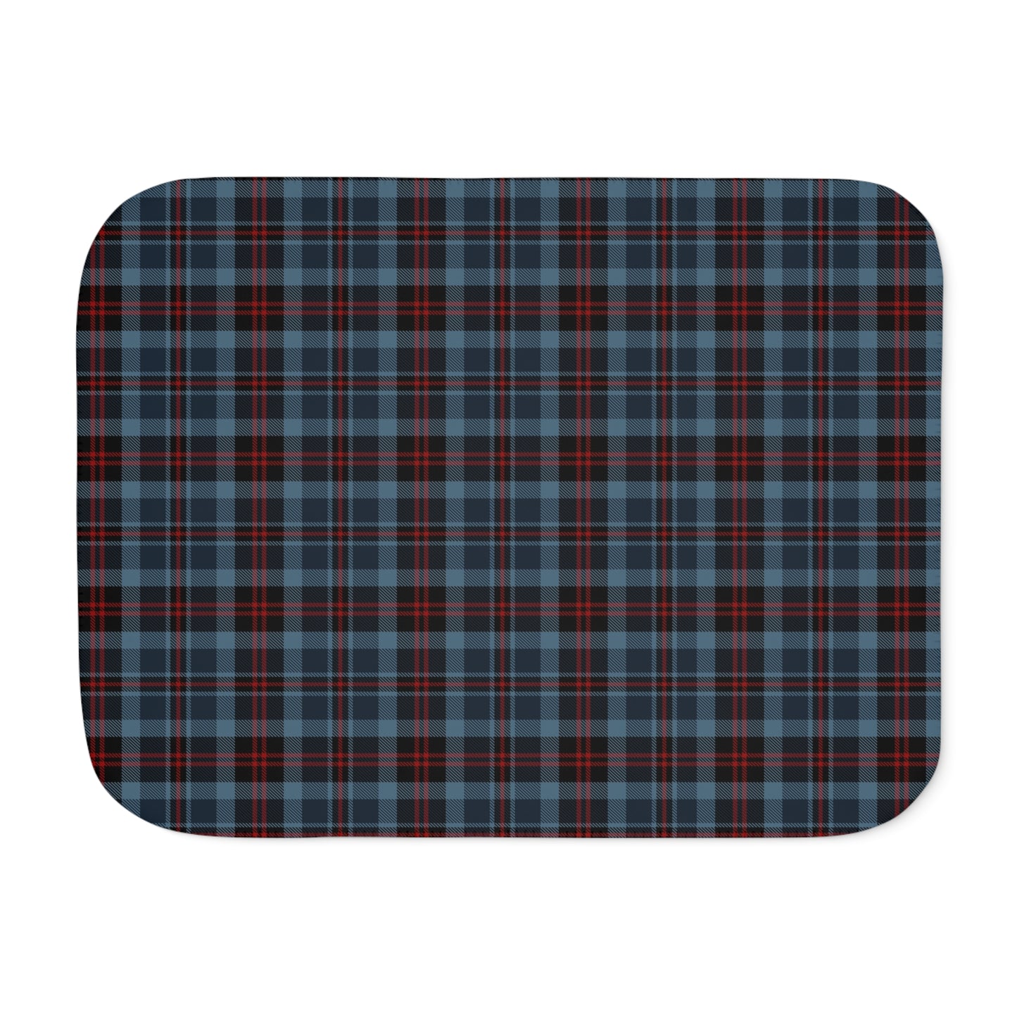 Highland Hearth Plaid Sherpa Blanket