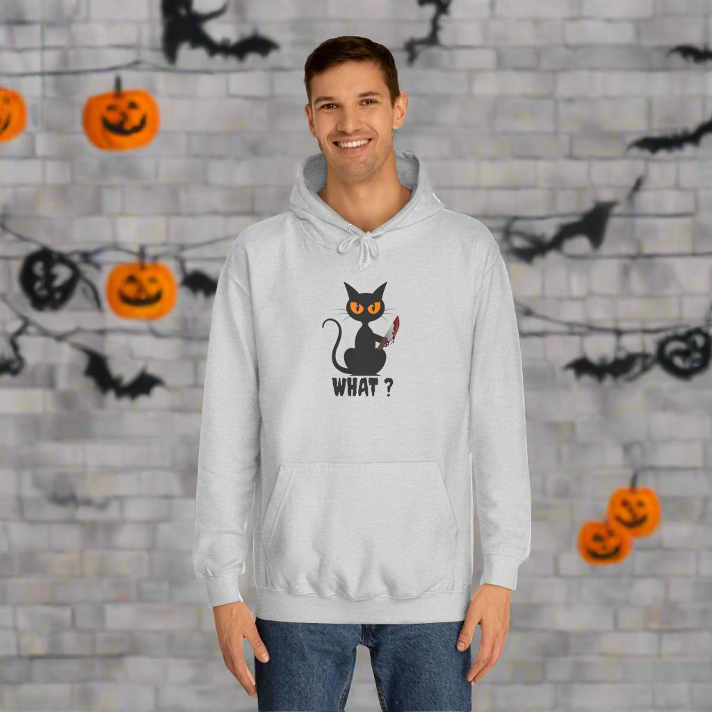 What? Black Cat Hoodie