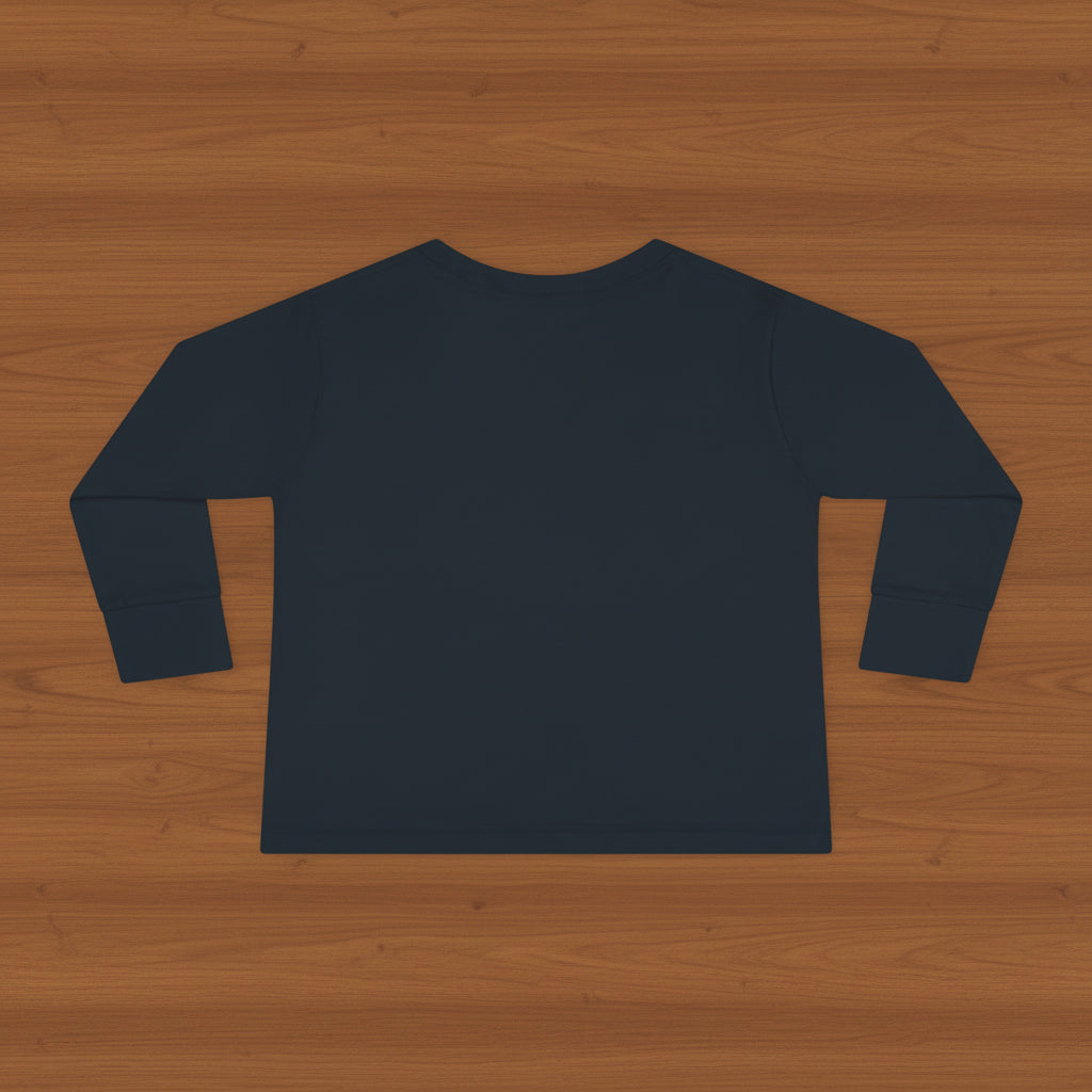 Little Pink Monster Toddler Long Sleeve Tee