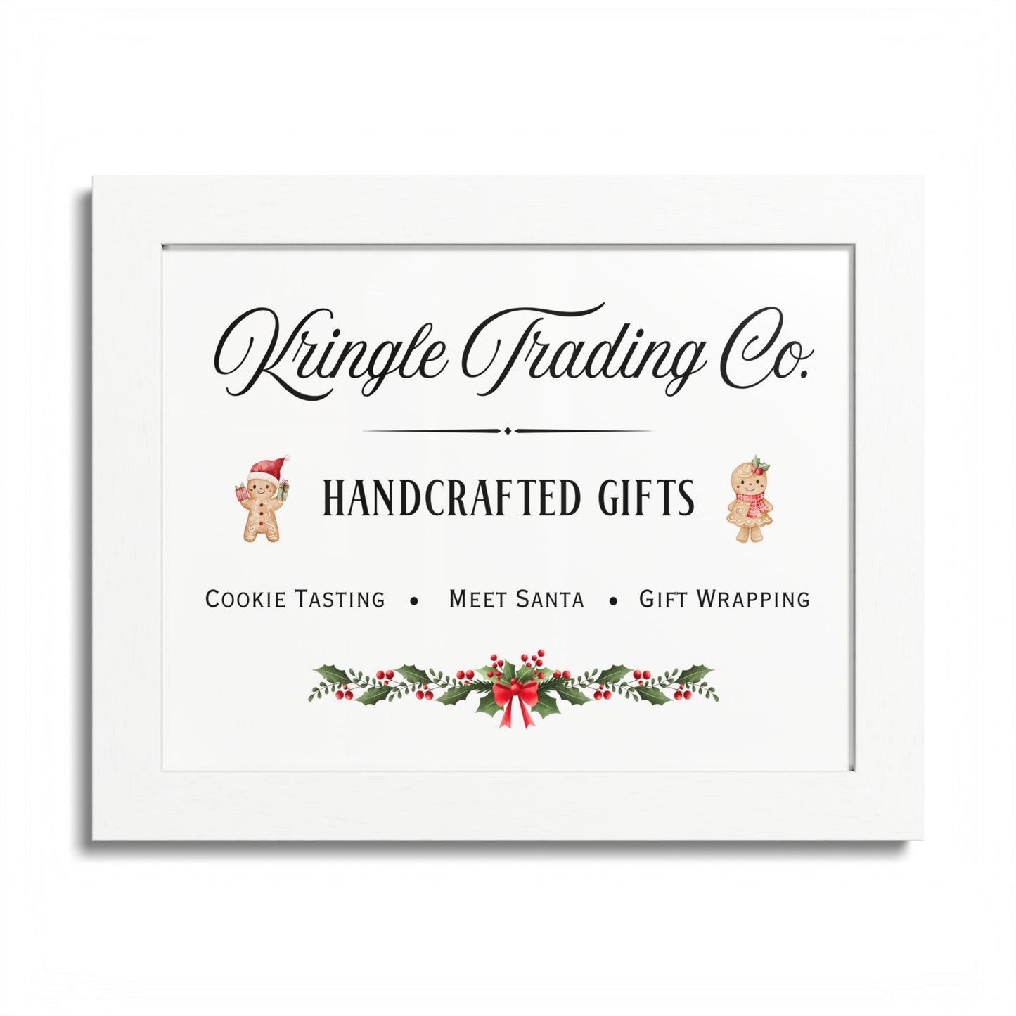 Kringle Trading Company Framed Wall Art