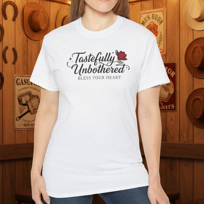 Tastefully Unbothered Bless Your Heart T-Shirt