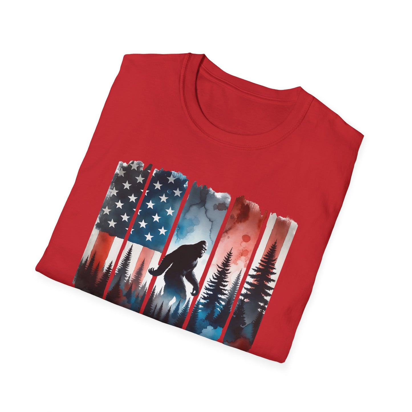 Bigfoot Flag T-Shirt