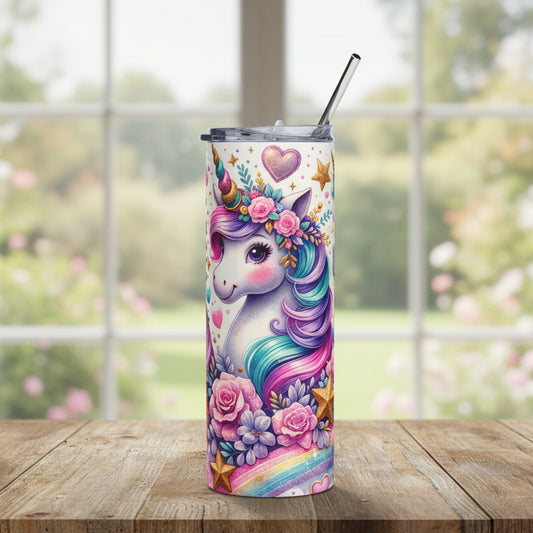 Kids Unicorn 20oz Stainless Tumbler