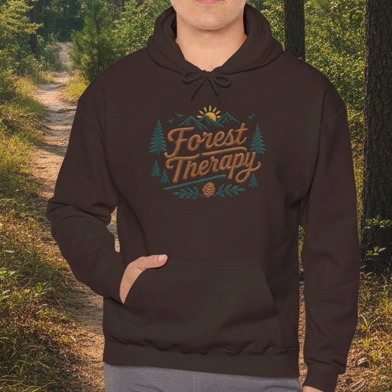 Forest Therapy Embriodered Hoodie