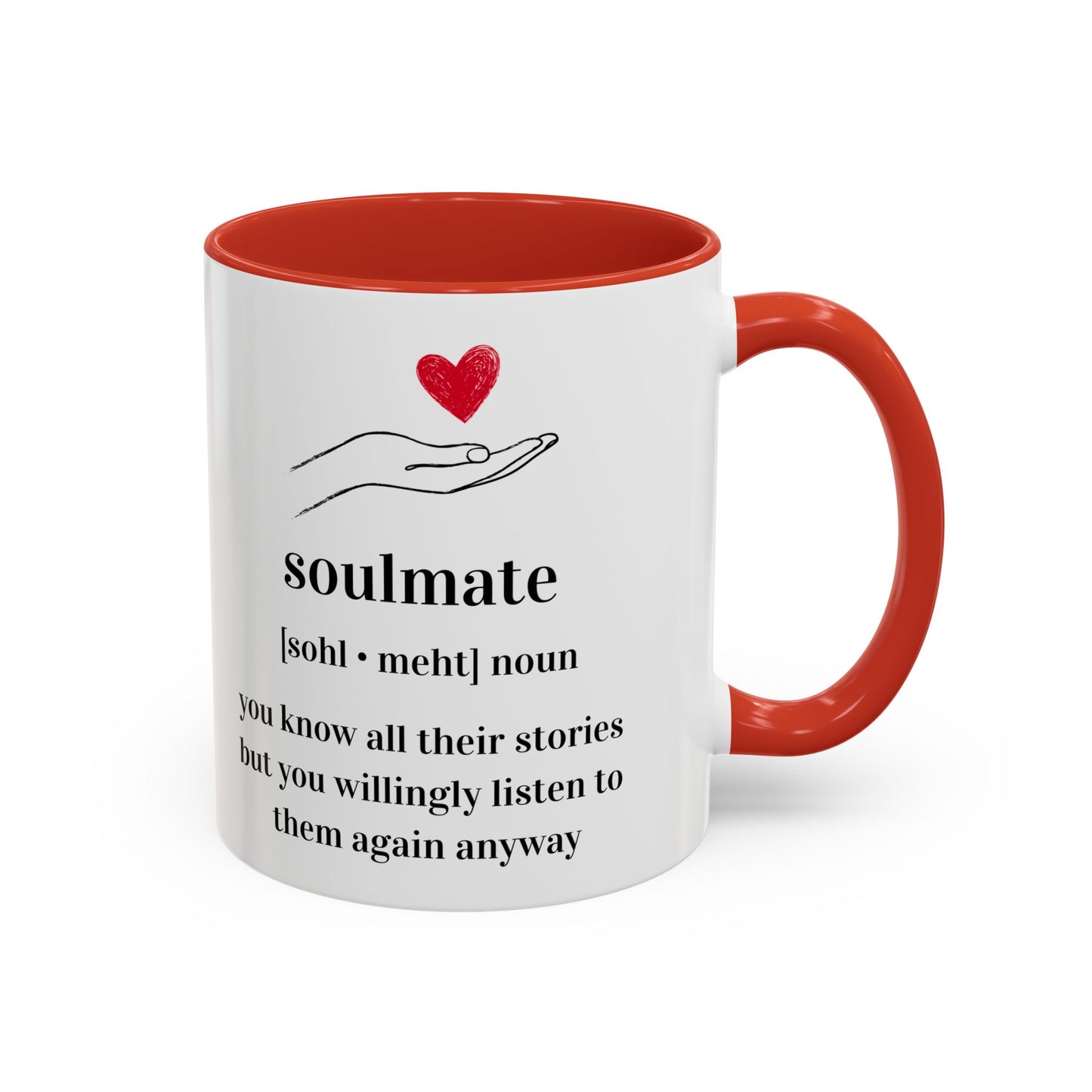 Soulmate Definition Accent Coffee Mug