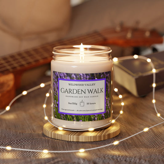Garden Walk Scented Soy Candle
