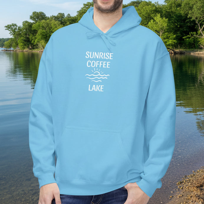 Sunrise Coffee Lake Hoodie
