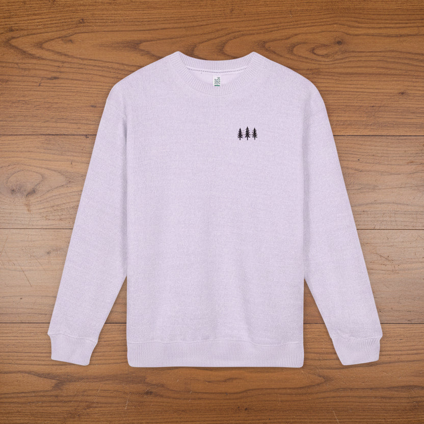 Pine Embroidered Crewneck Sweatshirt