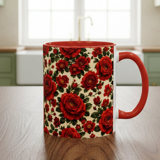 Riverfront Roses 11oz Accent Coffee Mug