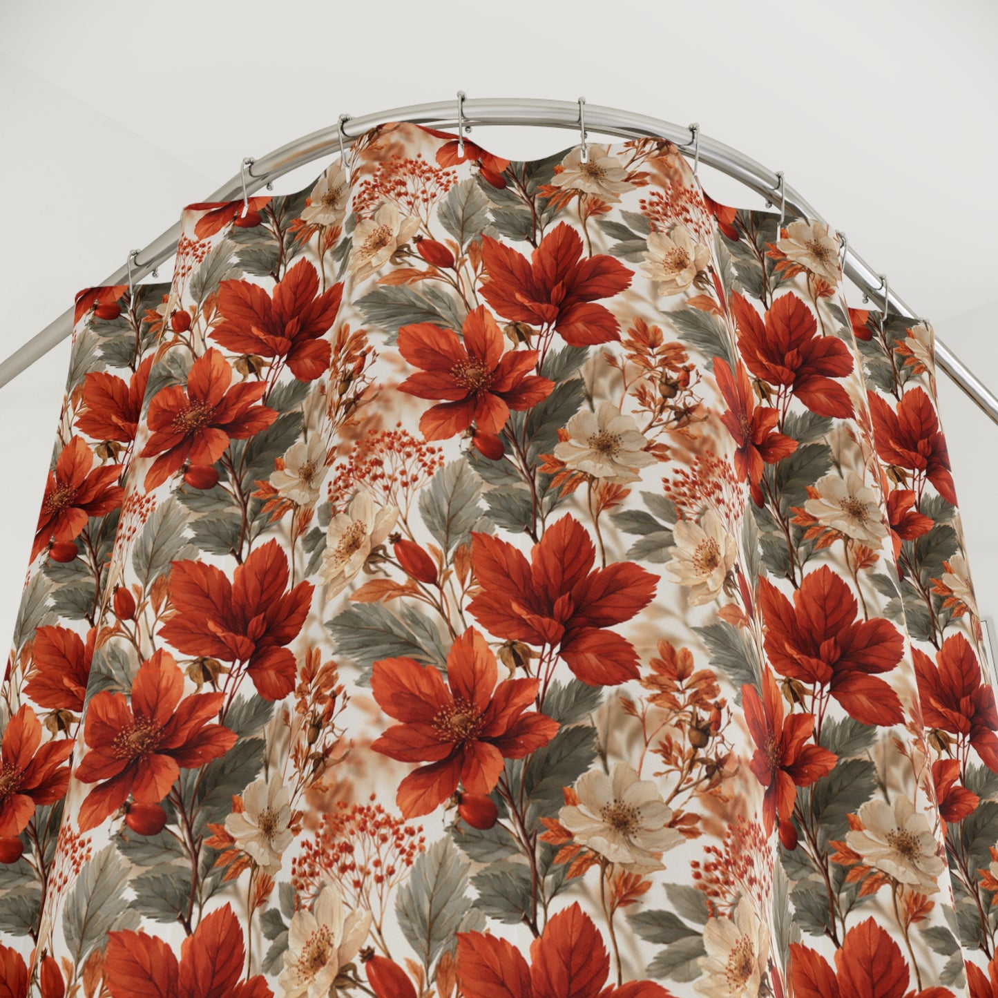 Autumn Foliage Shower Curtain