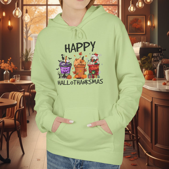 Happy Hallothanksmas Hoodie