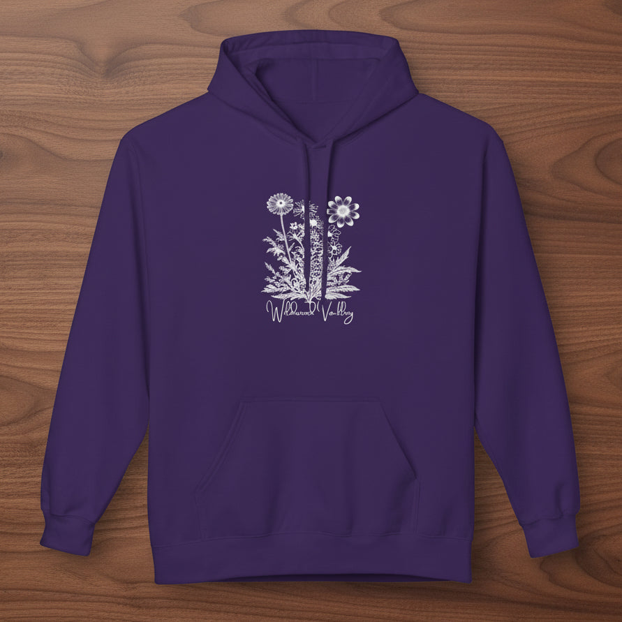 Wildwood Valley Floral Sketch Hoodie