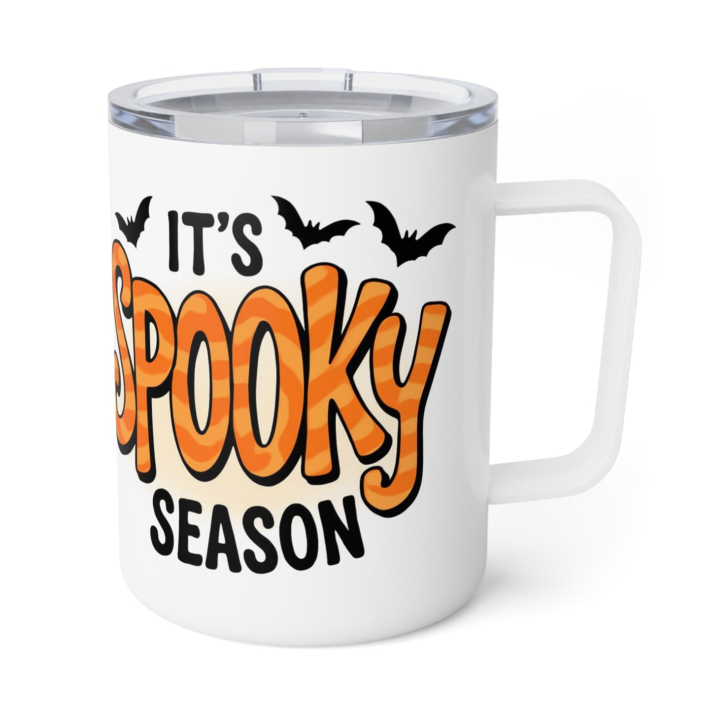 It’s Spooky Season 10oz Insulated Coffee Mug | Halloween Bat Design