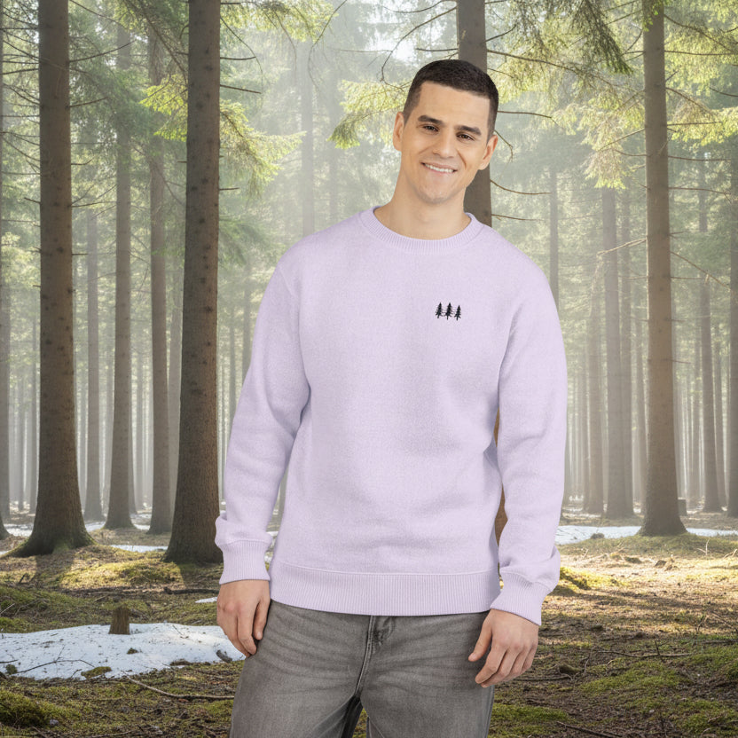 Pine Embroidered Crewneck Sweatshirt