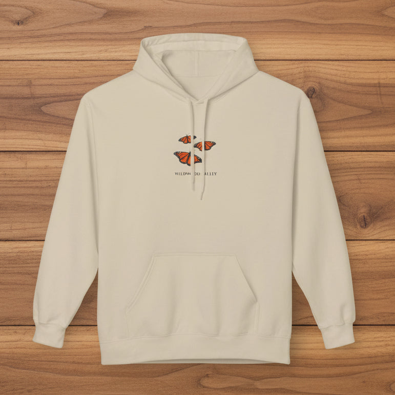 Monarch Butterflies Wildwood Valley Hoodie