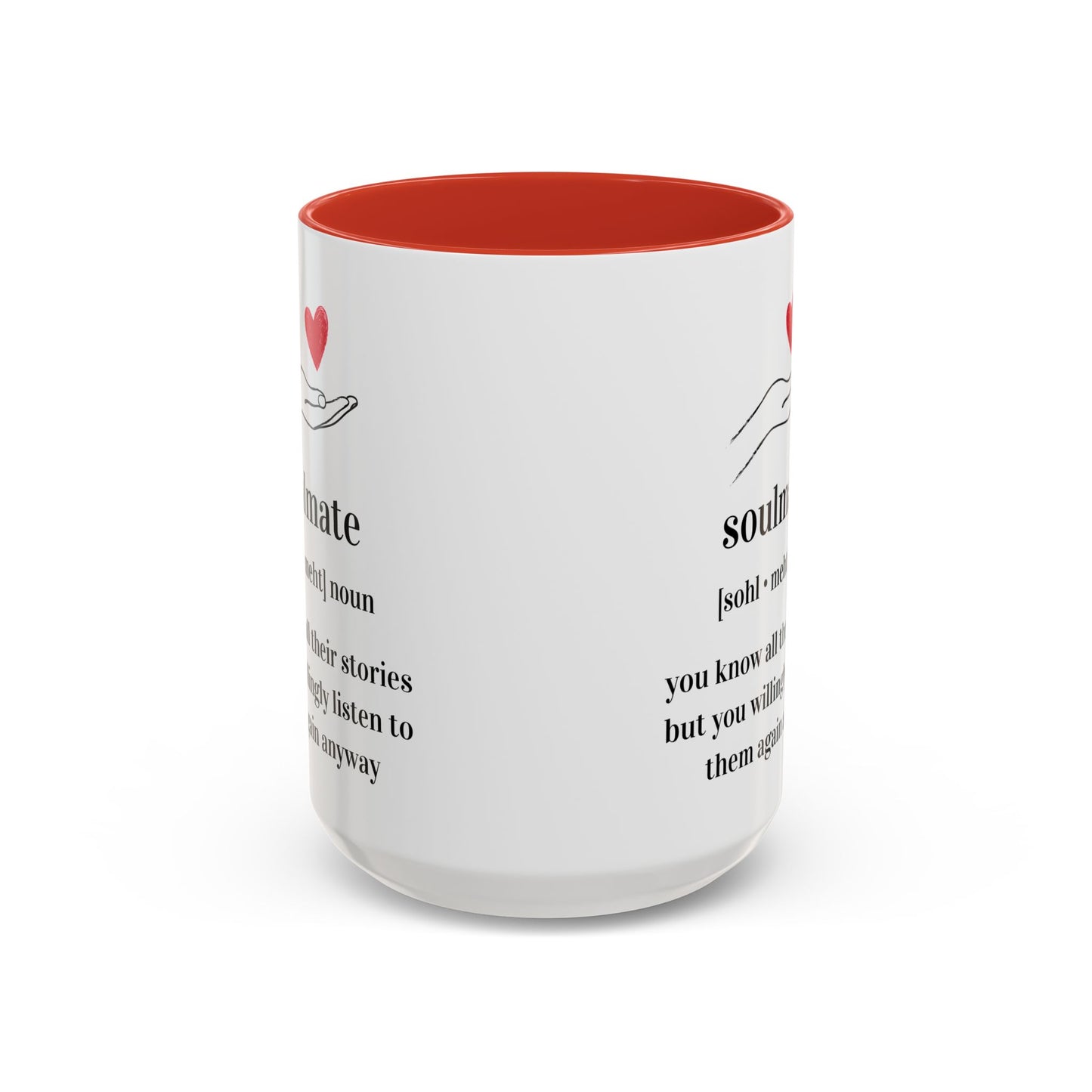 Soulmate Definition Accent Coffee Mug