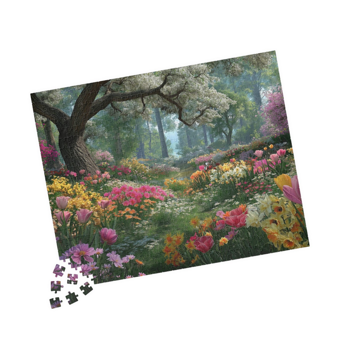 Spring Forest Jigsaw Puzzle — 110/252/520/1014 pcs