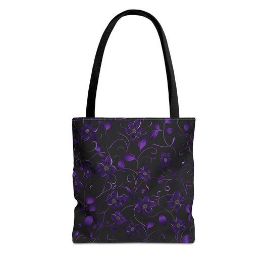 Violet Vine Tote Bag