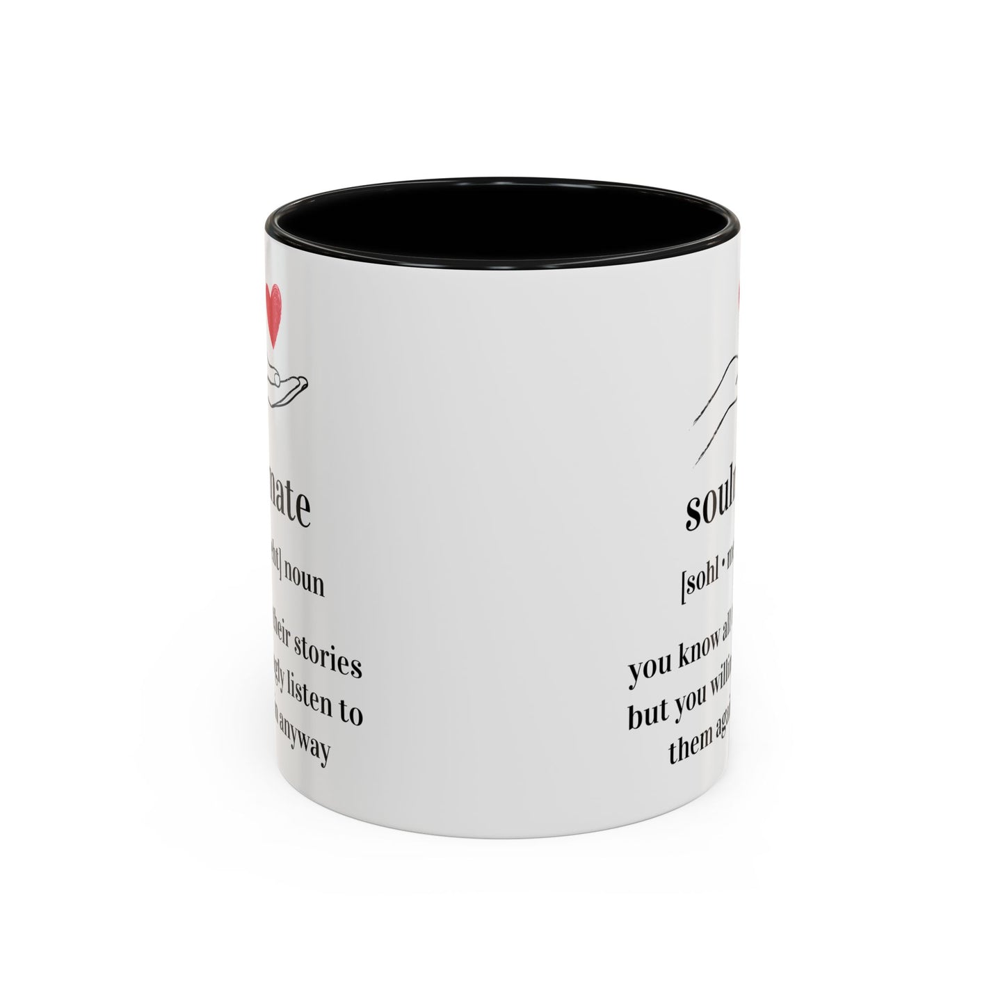 Soulmate Definition Accent Coffee Mug