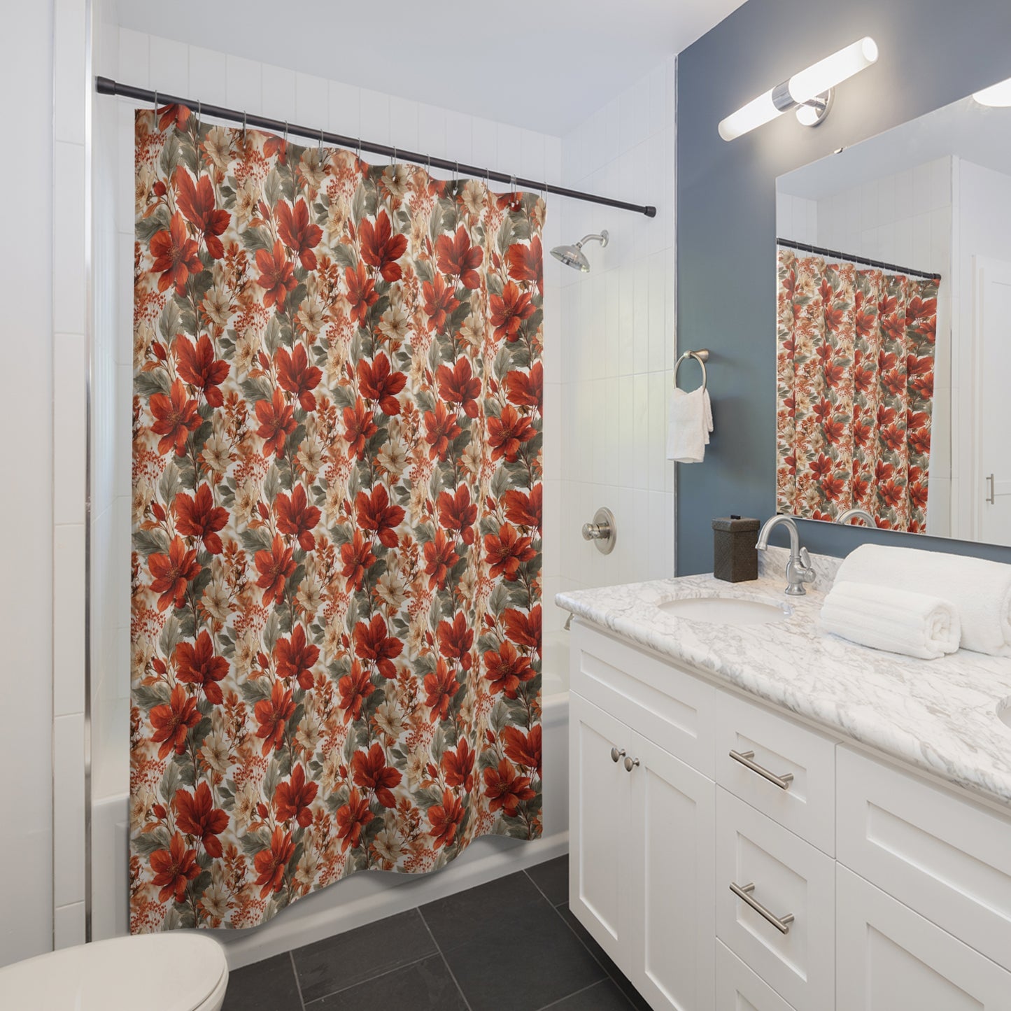 Autumn Foliage Shower Curtain