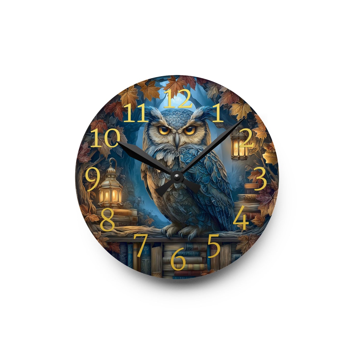 The Wise Old Owl Clock