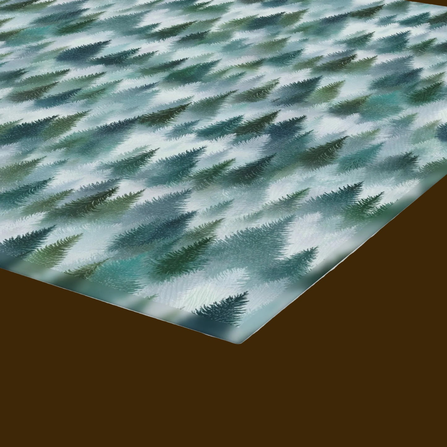 Forest Pines Glass Cutting Board