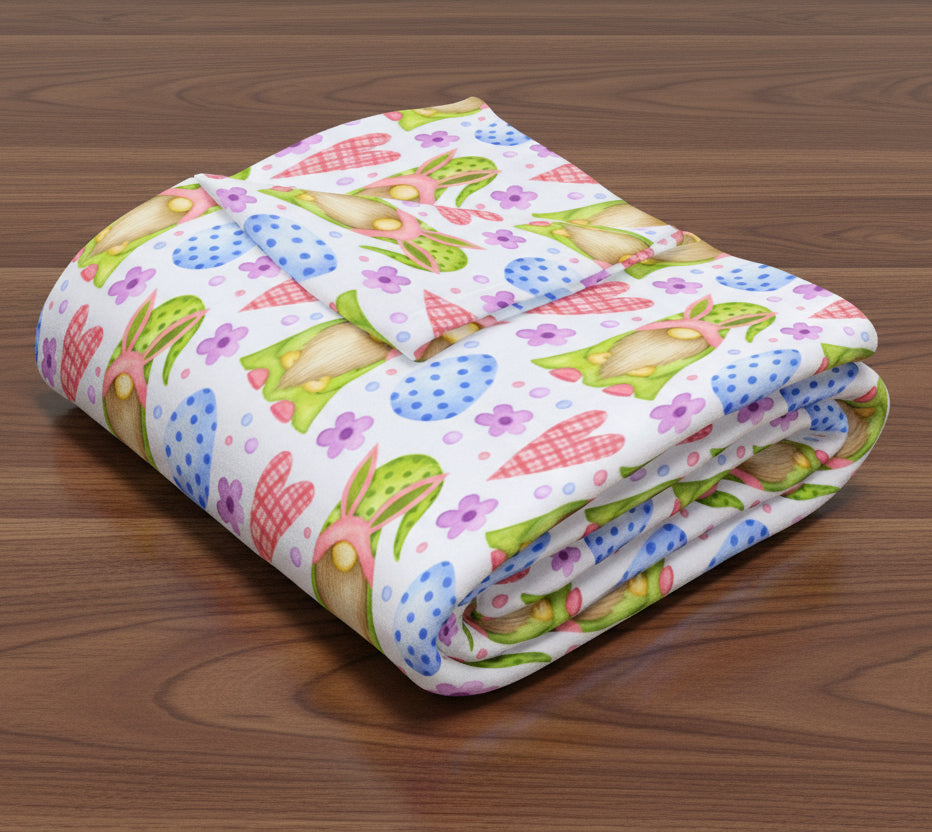Easter Gnomes Arctic Fleece Blanket