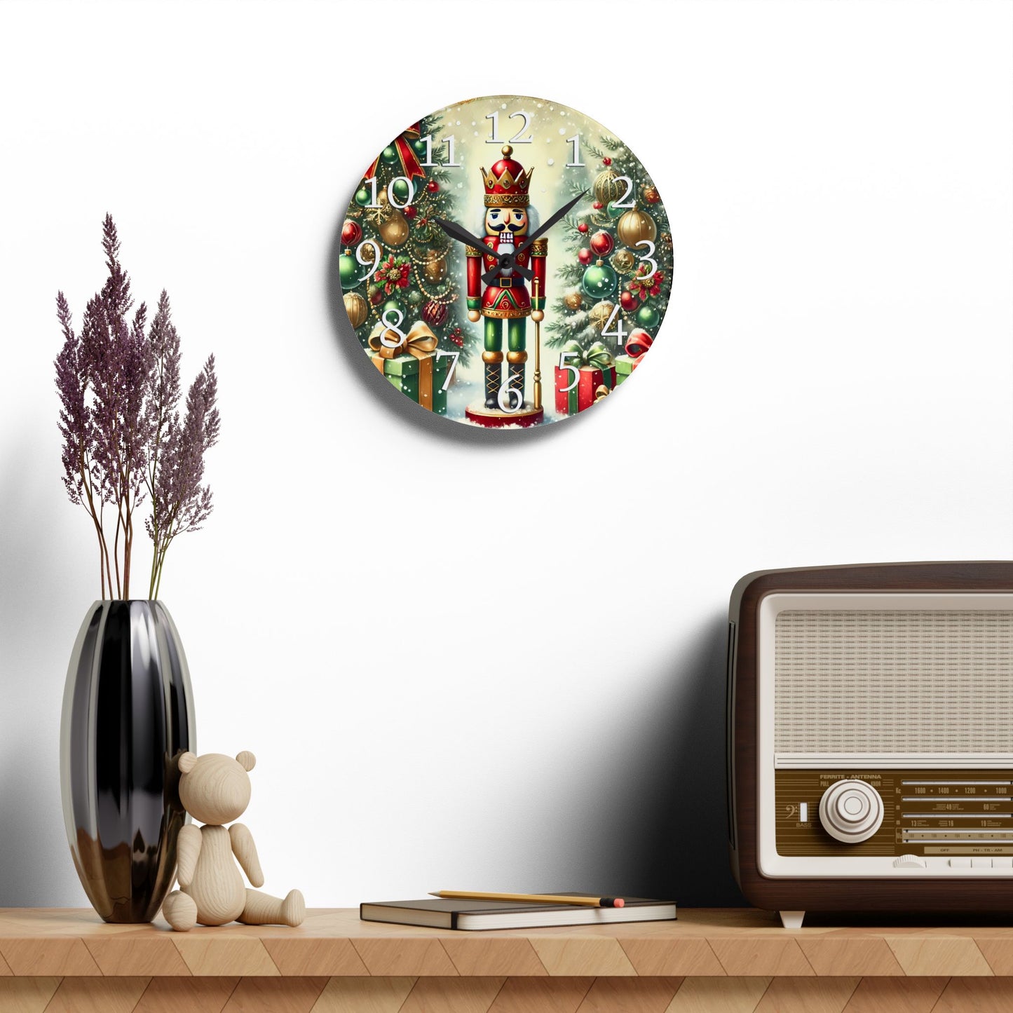 Nutcracker Wall Clock