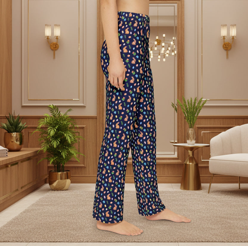 Easter Bunny & Eggs Kids Lounge Pants