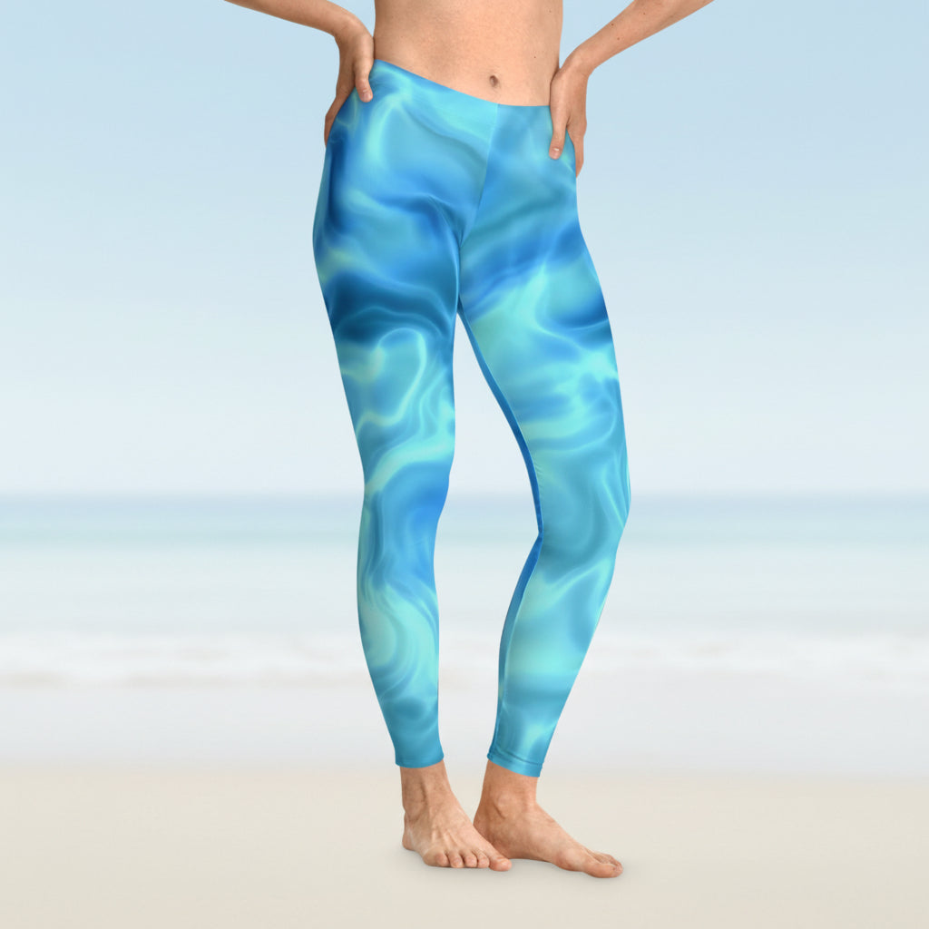 Swirling Water Leggings