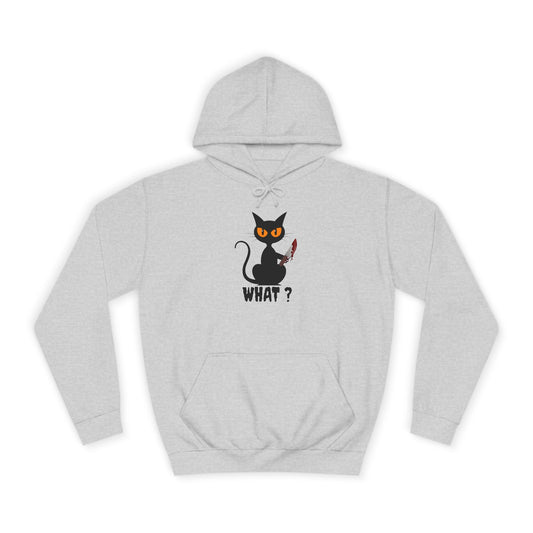 What? Black Cat Hoodie
