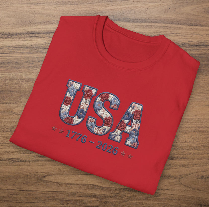USA 1776-2026 Patriotic T-Shirt