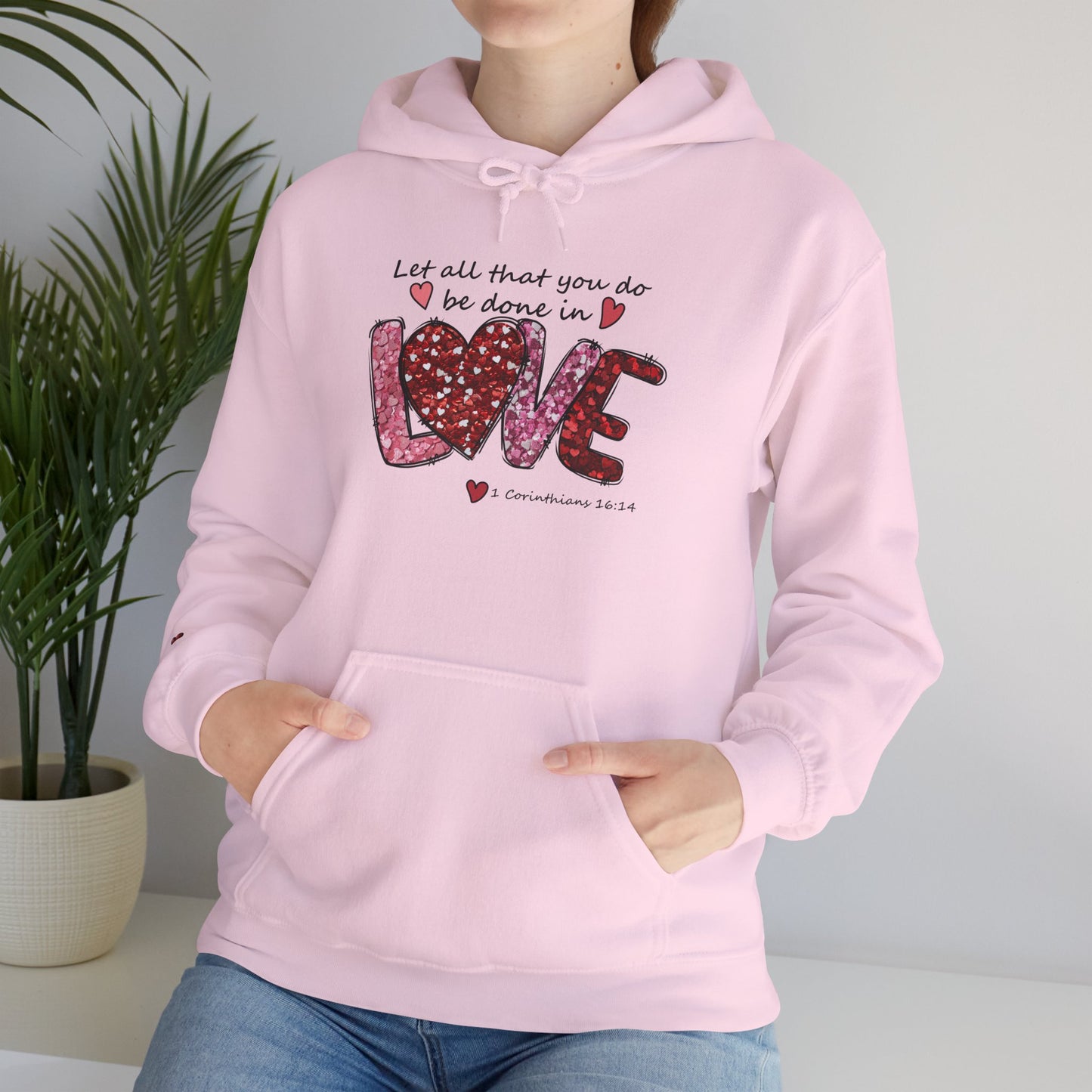 All Things in Love Valentine Hoodie