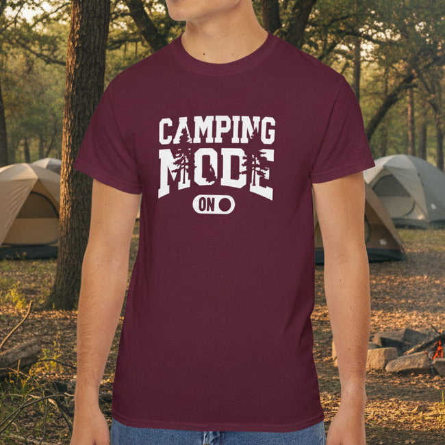 Camping Mode On T-Shirt