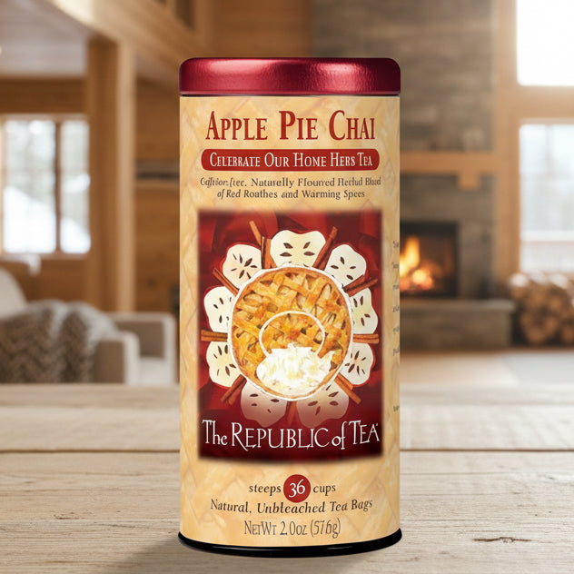 - Apple Pie Chai Herbal Tea, 36 Tea Bags