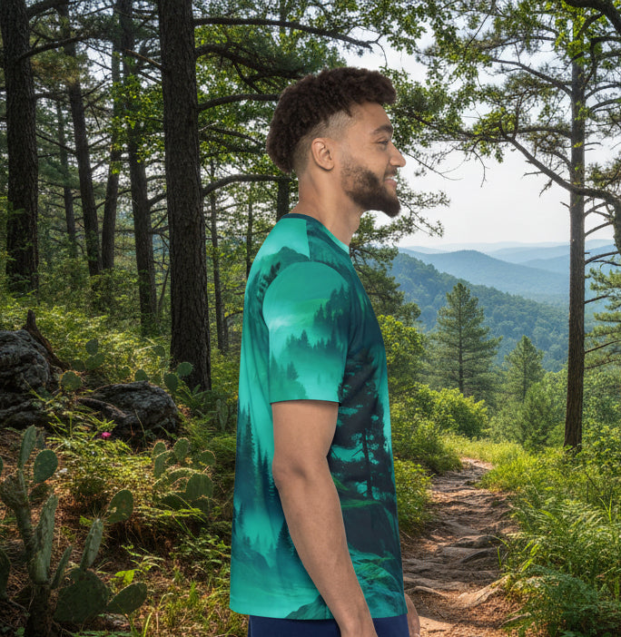 Forest Mist Athletic Tee