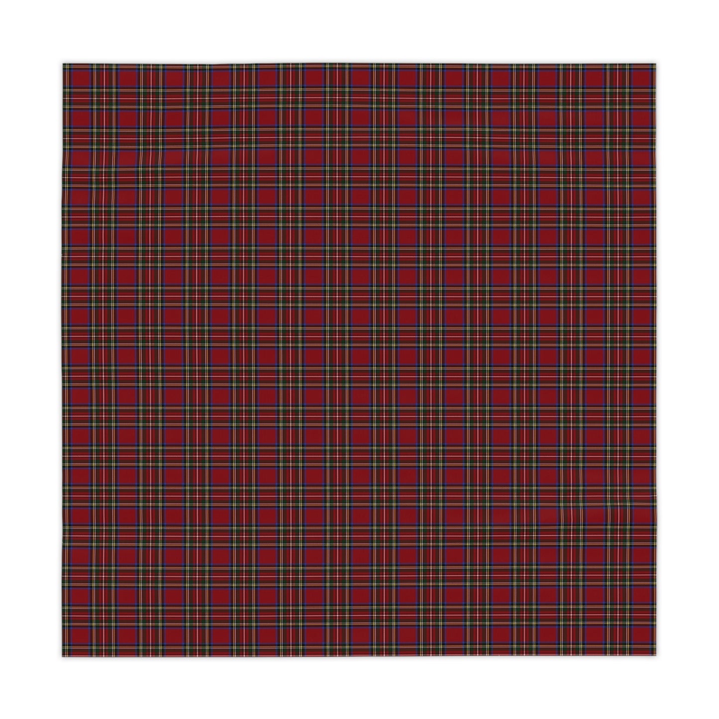 Christmas Eve Plaid Tablecloth