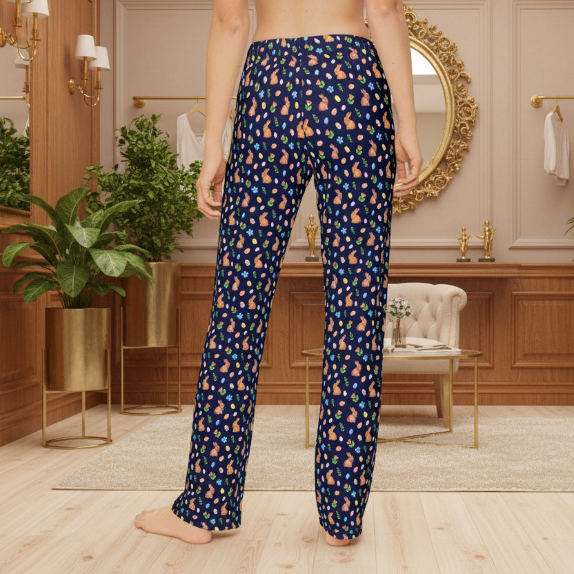 Easter Bunny & Eggs Kids Lounge Pants