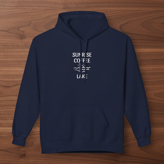 Sunrise Coffee Lake Hoodie