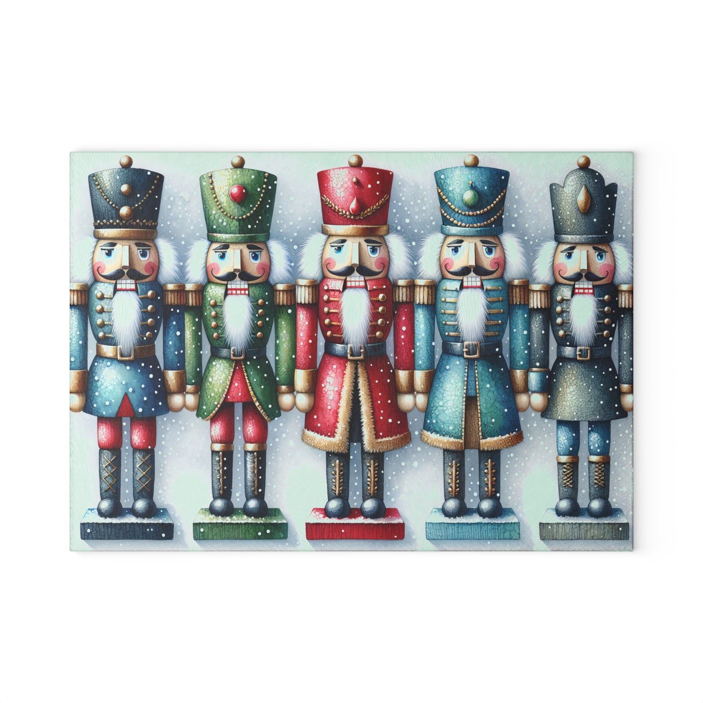 Nutcracker Glass Cutting Board