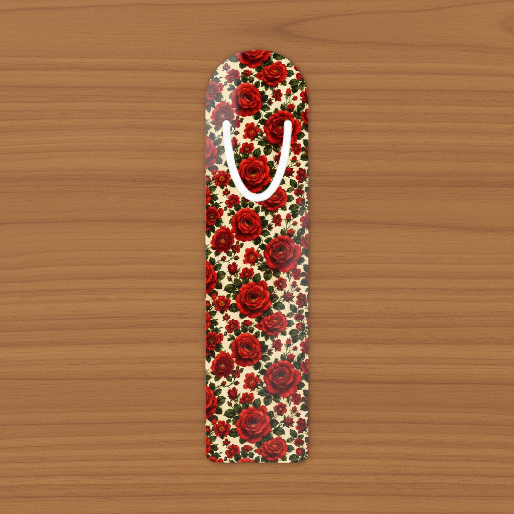 Riverfront Roses Metal Bookmark