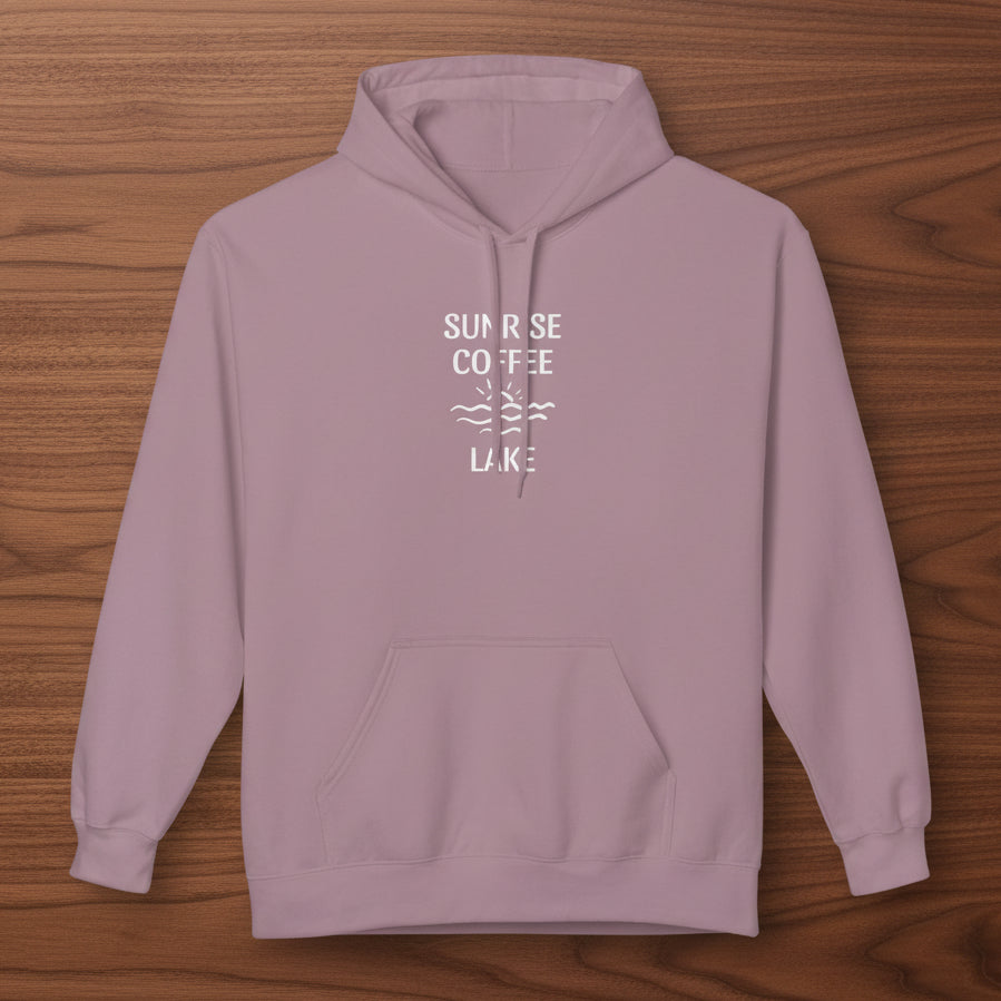 Sunrise Coffee Lake Hoodie