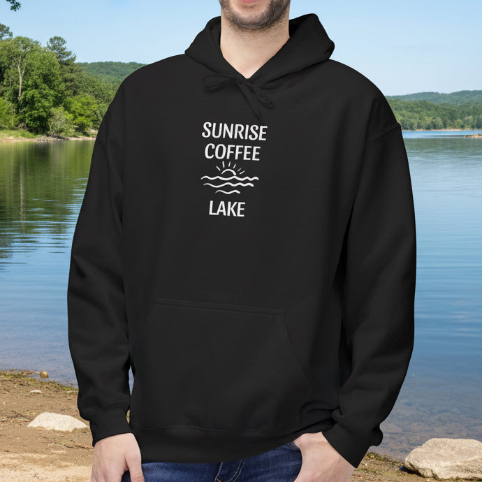 Sunrise Coffee Lake Hoodie